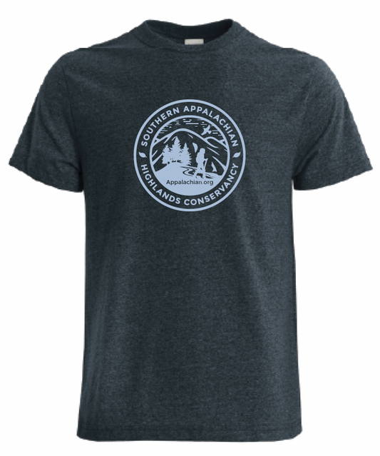 ECO Tee_Charcoal_SAHC logo