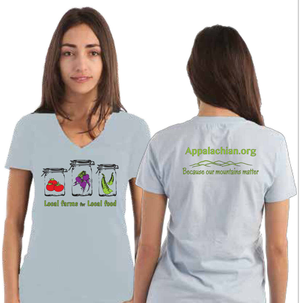 Local Farms = Local Food Canning Veggies T-shirt