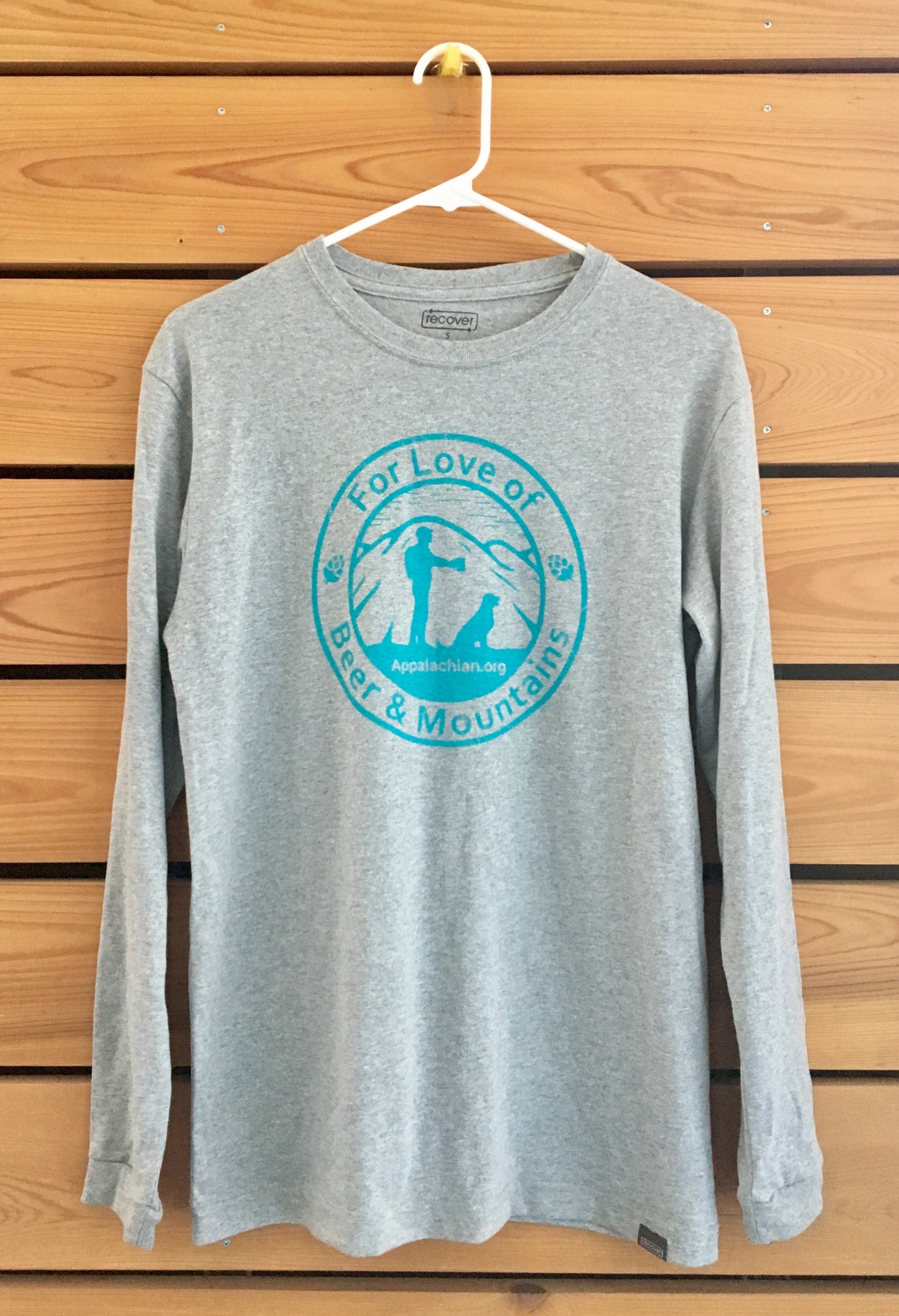 "For Love of Beer and Mountains" Long Sleeve Tee