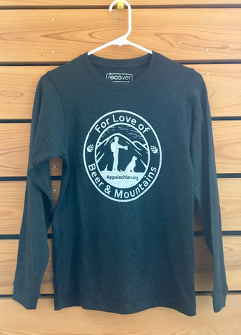 "For Love of Beer and Mountains" Long Sleeve Tee